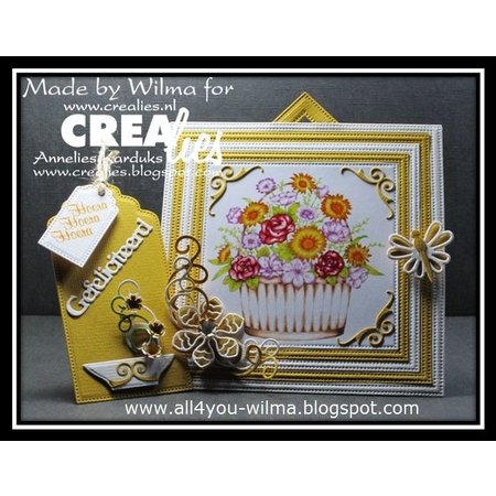 Crealies und CraftEmotions Stan templates: corner points
