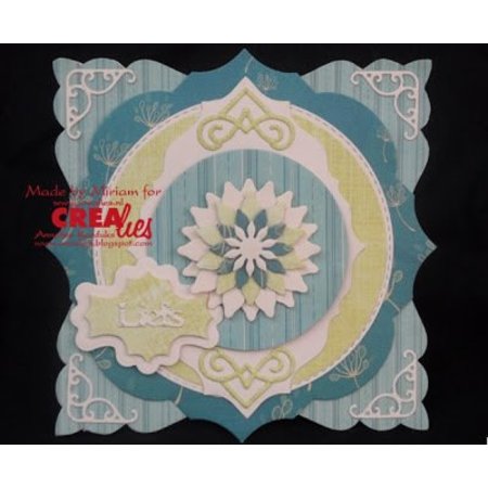 Crealies und CraftEmotions Stan templates: corner