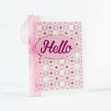 TONIC Cutting meurt: cadre Deco Flower