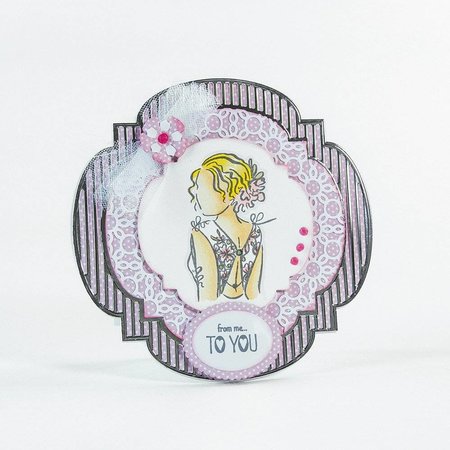 TONIC Cutting meurt: cadre Deco Flower