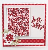 TONIC Cutting dies: Deco frame flower