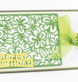 TONIC dies de corte: flower frame Deco