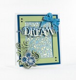 TONIC dies de corte: flower frame Deco
