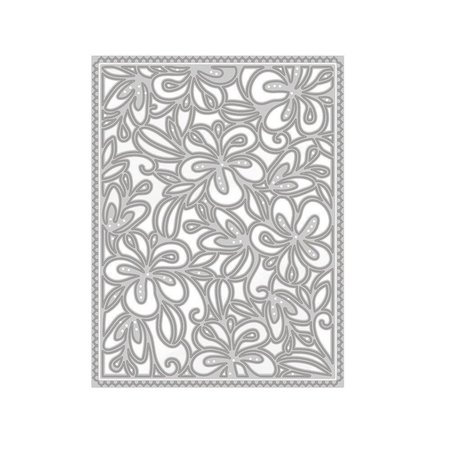TONIC dies de corte: flower frame Deco