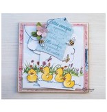 Marianne Design Transparent Stamp: cute ducklings