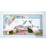 Marianne Design Ponsen sjabloon: kikkers en libel