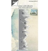 Joy!Crafts Punching template: Border grass with flowers