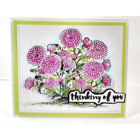 Cottage Cutz NEU Stanzschablone + Stempel: Flower