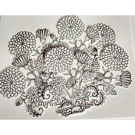 Cottage Cutz NOUVEAU timbre pochoir marquage +: Fleur