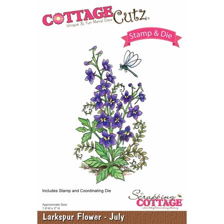 Cottage Cutz NUEVO estampado el sello de la plantilla +: Flor