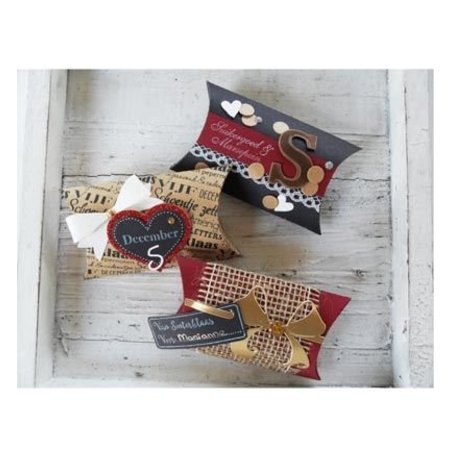 Marianne Design Poinçonnage modèle: concevoir diverses boucle