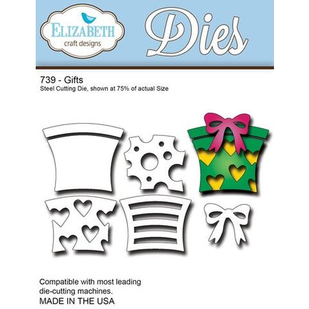 Elisabeth Craft Dies Punching template: Gifts