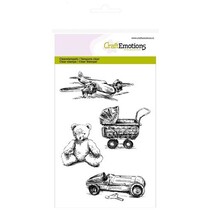 Stransparente Stempel: Vintage Spielzeug Lovely Baby