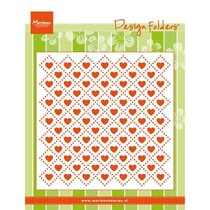 Gaufrage dossiers: Sweethearts, coeur