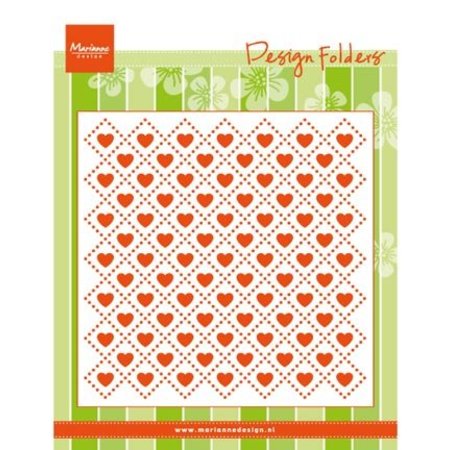 Marianne Design Preging mapper: Sweethearts, hjerte