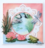 Marianne Design modèle poinçonnage: Tiny nénuphar
