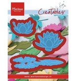 Marianne Design Punching template: Tiny's waterlily