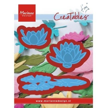 Marianne Design modèle poinçonnage: Tiny nénuphar