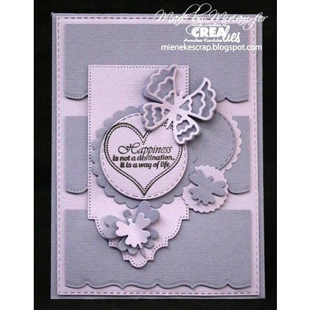 Crealies und CraftEmotions Modello: Rand