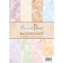 A4 Paper Pack Watercolour Hintergrund, 40 Bogen