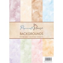 A4 Paper Pack watercolor background, 40 sheets