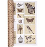 KARTEN und Zubehör / Cards Kort str. 12,5 x12, 5 cm, natur