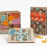 KARTEN und Zubehör / Cards Tamanho do cartão 12,5 x12, 5 cm, natural