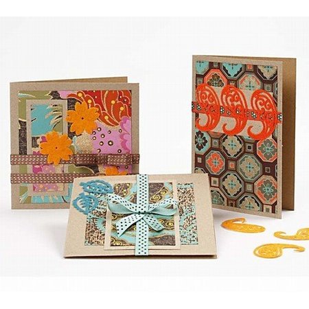 KARTEN und Zubehör / Cards Kort str. 12,5 x12, 5 cm, natur