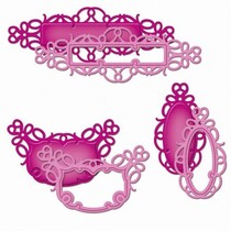 Soco - e embossing stencil SET