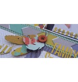 Spellbinders und Rayher Metal template Shapeabilities, spring, A set of 6 templates.