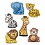 GIESSFORM / MOLDS ACCESOIRES Craft Kit: 6 forme Safari, 7-8 cm