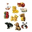 GIESSFORM / MOLDS ACCESOIRES Broches de animales, mohos, 3-4 cm