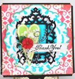 Spellbinders und Rayher Molde de metal Samantha Walker, Armação e Acentos Antique