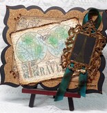 Spellbinders und Rayher Molde de metal Samantha Walker, Armação e Acentos Antique