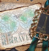 Spellbinders und Rayher Molde de metal Samantha Walker, Armação e Acentos Antique