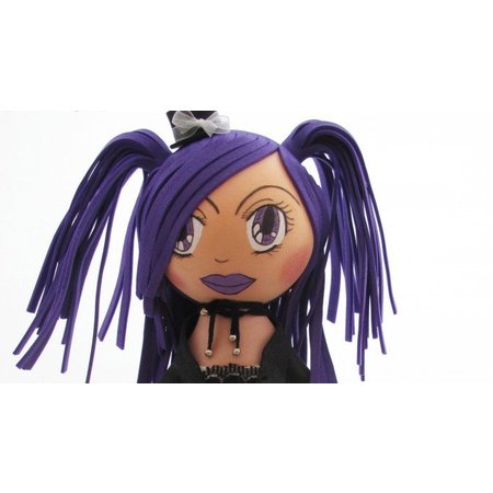 FOFUCHA Fofucha Gothic Girl Craft Kit, 30 cm, 49 piezas