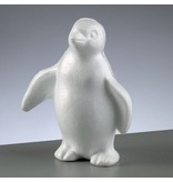 Objekten zum Dekorieren / objects for decorating 1 formulaire de polystyrène, Penguin debout, 180 mm