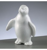 Objekten zum Dekorieren / objects for decorating 1 piepschuim vorm, Penguin staande, 180 mm