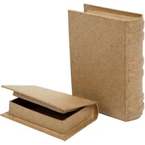 Caja en forma de libro