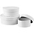 Objekten zum Dekorieren / objects for decorating Kartonnen box set, rond