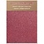 DESIGNER BLÖCKE  / DESIGNER PAPER Glitter karton, 10 vellen 280g / m², A4, altrosa