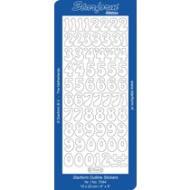 Glitter Ziersticker