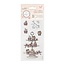 Stempel / Stamp: Transparent Ttransparante stamp, Bellisima, Cupcake Stand, 75 x 140mm,