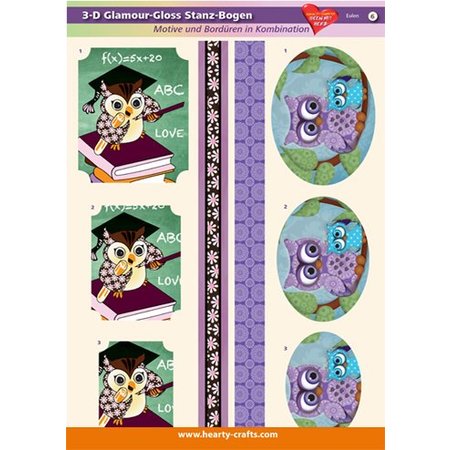 BILDER / PICTURES: Studio Light, Staf Wesenbeek, Willem Haenraets Glitterbogen mit gestanzte 3D Motiven