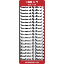 Ziersticker tekst