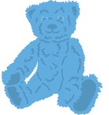 Marianne Design modèle de poinçonnage: ours en peluche Tiny