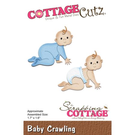 Cottage Cutz Stansning skabelon: Baby