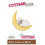 Cottage Cutz Stanzschablone: Schlafende Schaf und Mond