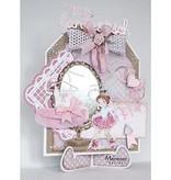 Marianne Design Ponsen sjabloon: driehoek Anja's