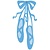 Marianne Design Ponsen sjabloon: Ballet Shoes